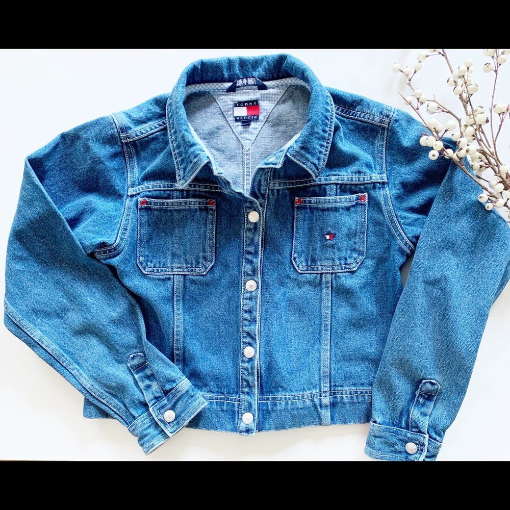 Vintage Tommy Hilfiger denim jacket